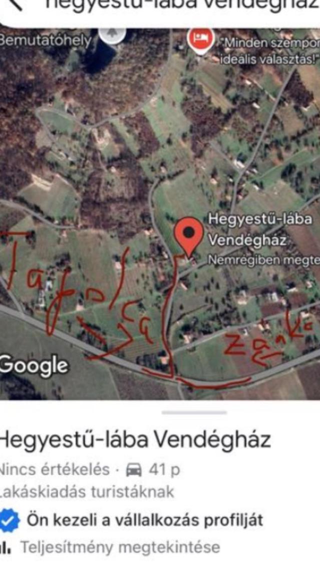 Hegyestű-lába Vendégház Zánka Kültér fotó